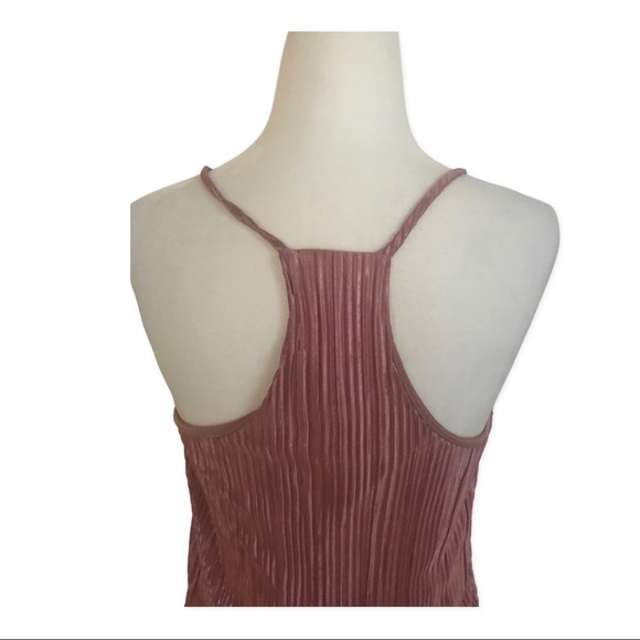 Papaya Old Rose Halter Top. Size: Small - Picture 3 of 4